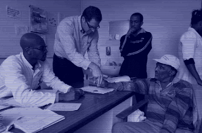 OHGA clinicians and researchers in consultation